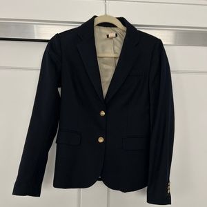 J. Crew Navy blazer with gold buttons